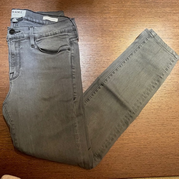 Frame denim Le Skinny de Jeanne in grey size 30 - Picture 2 of 4